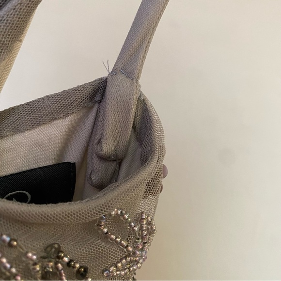 Adrianna Papell Floral Beaded Gown Serenity Multi size 4 - Picture 15 of 16